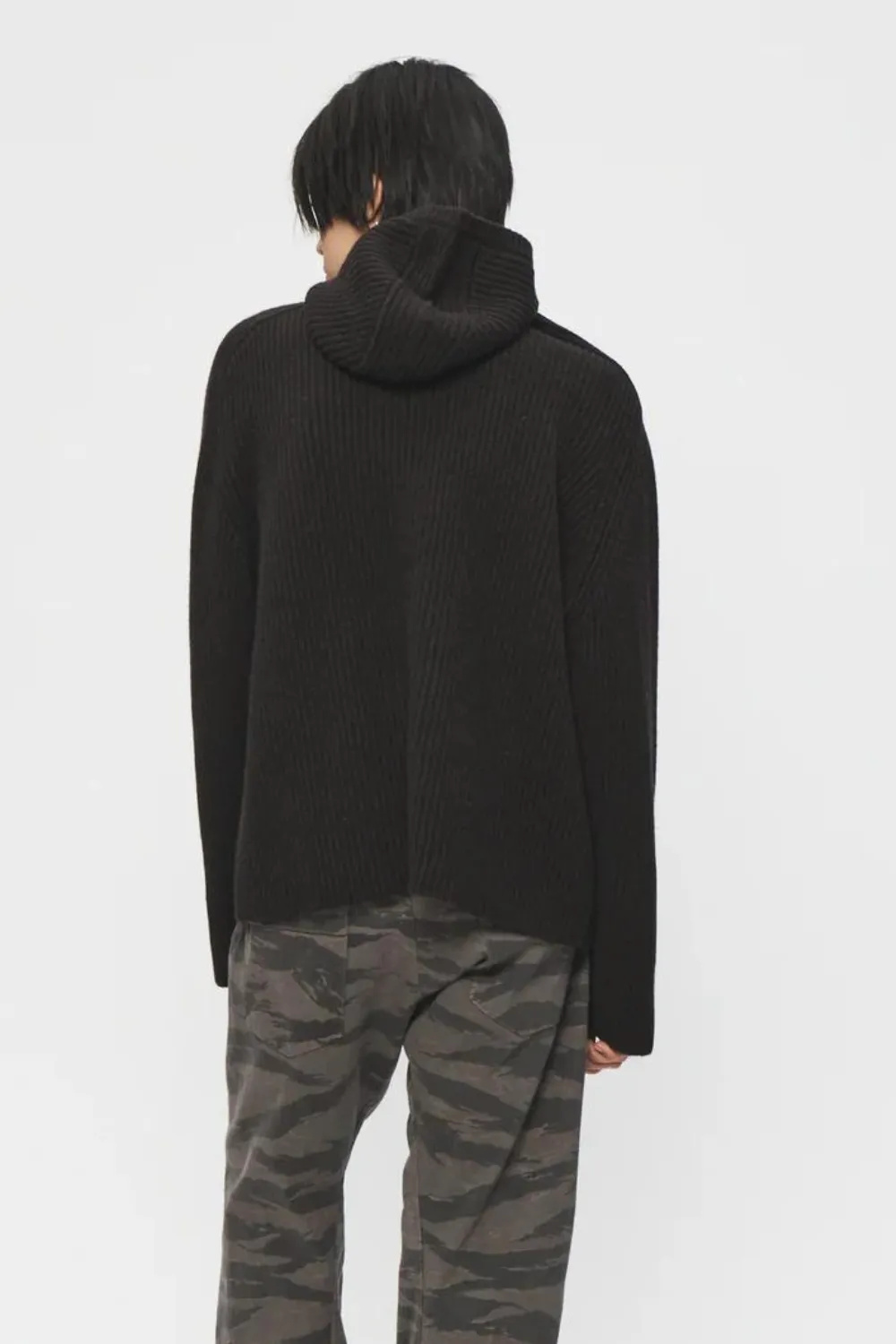 6397 Snood Rib Sweater