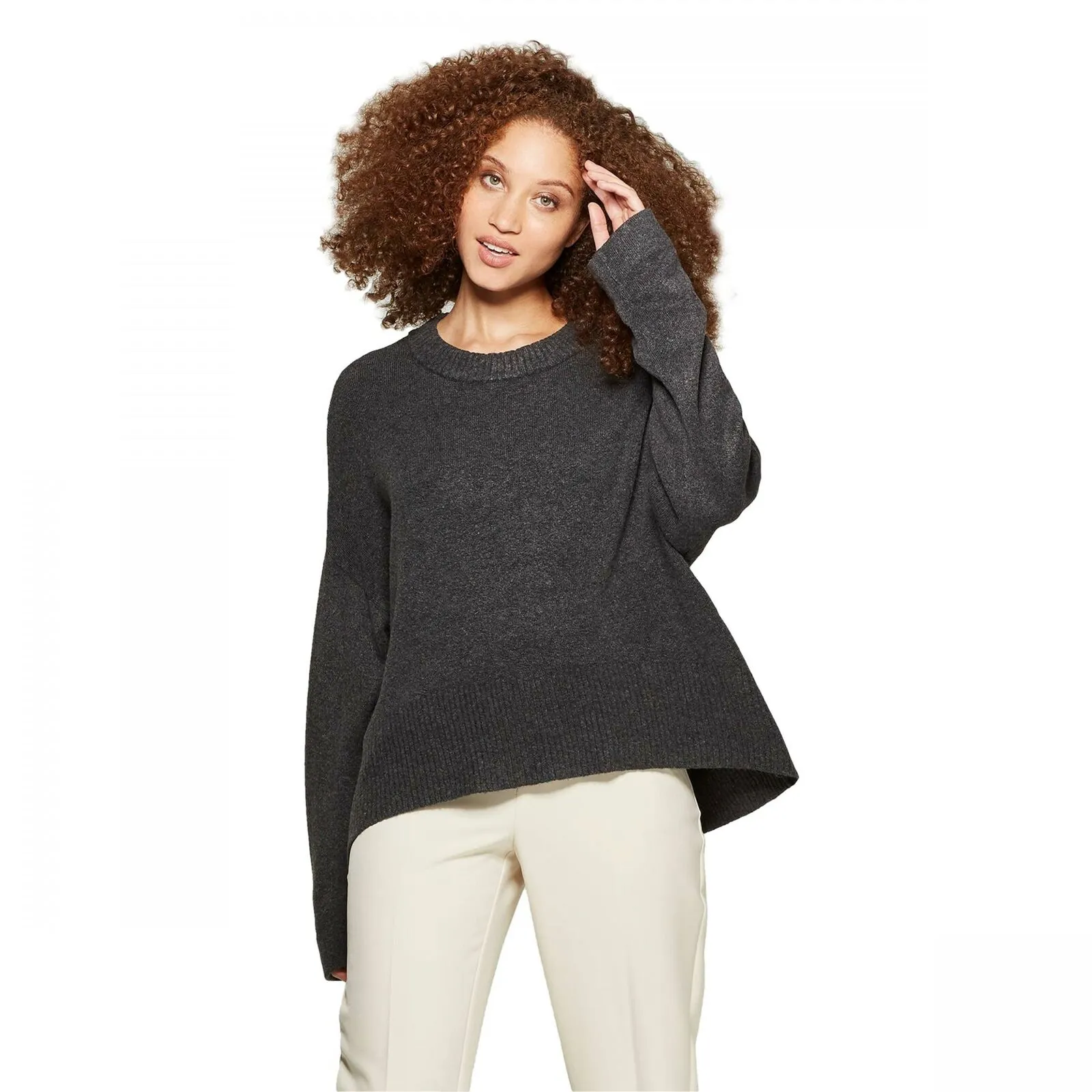 A New Day Women's Casual Fit Crewneck Pullover Sweater
