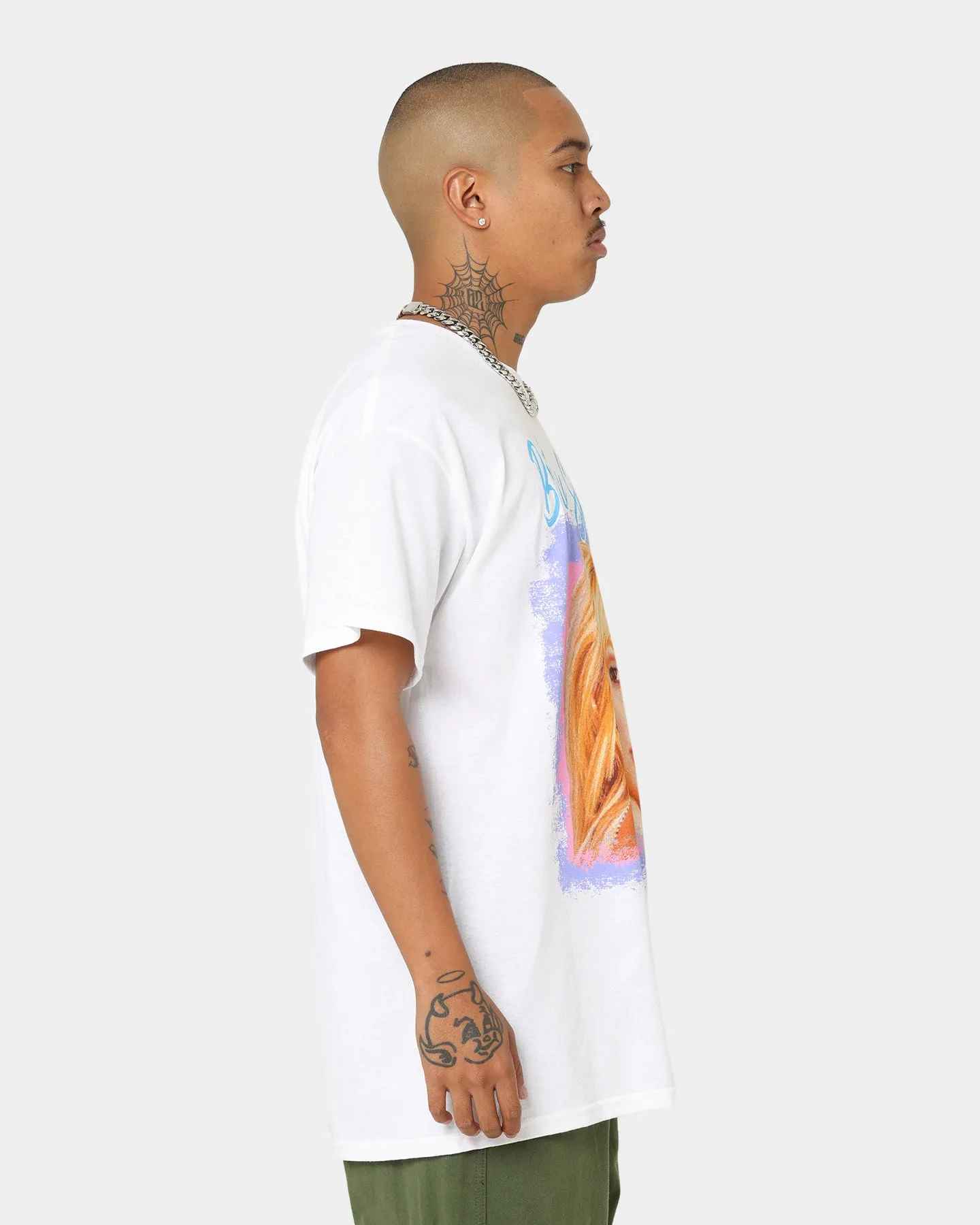Britney Spears 80s Pastel T-Shirt White