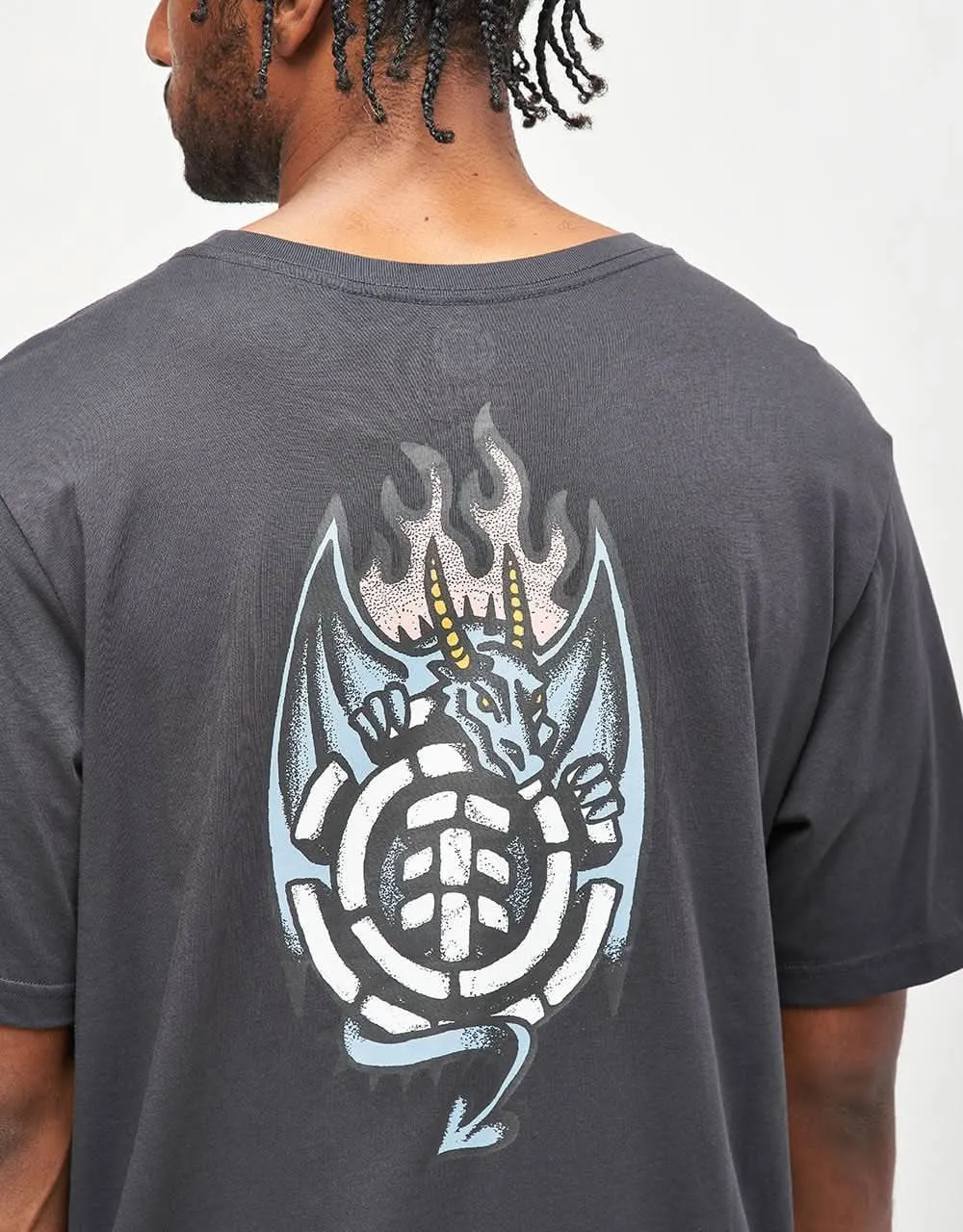 Element Dragon T-Shirt - Off Black