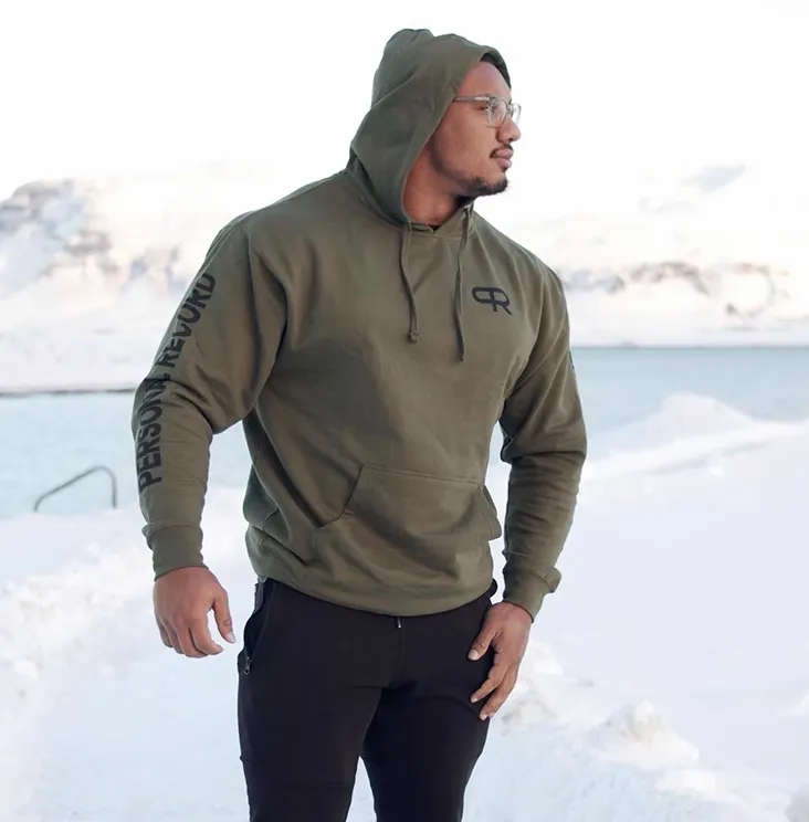 GYM BUDDY PC ACTIVEWEAR PLUSH HOODIE SWEATSHIRT