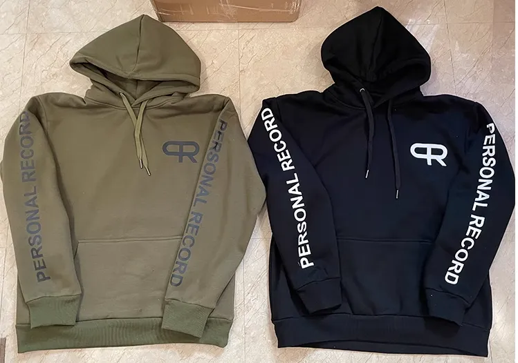 GYM BUDDY PC ACTIVEWEAR PLUSH HOODIE SWEATSHIRT