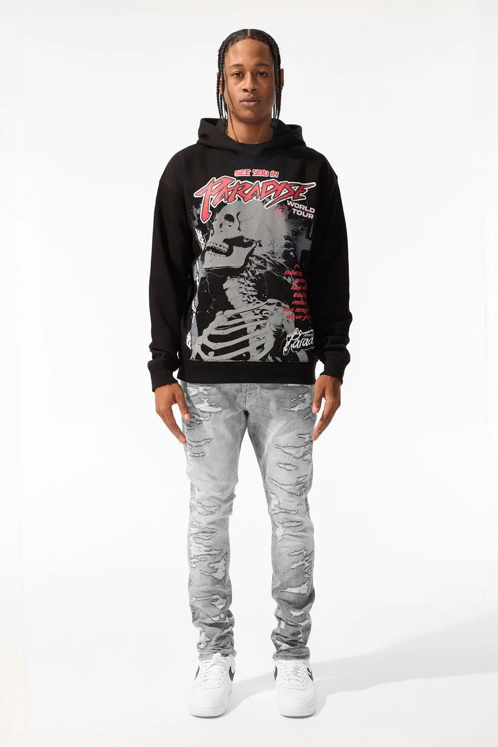 Head Banger Pullover Hoodie (Black)