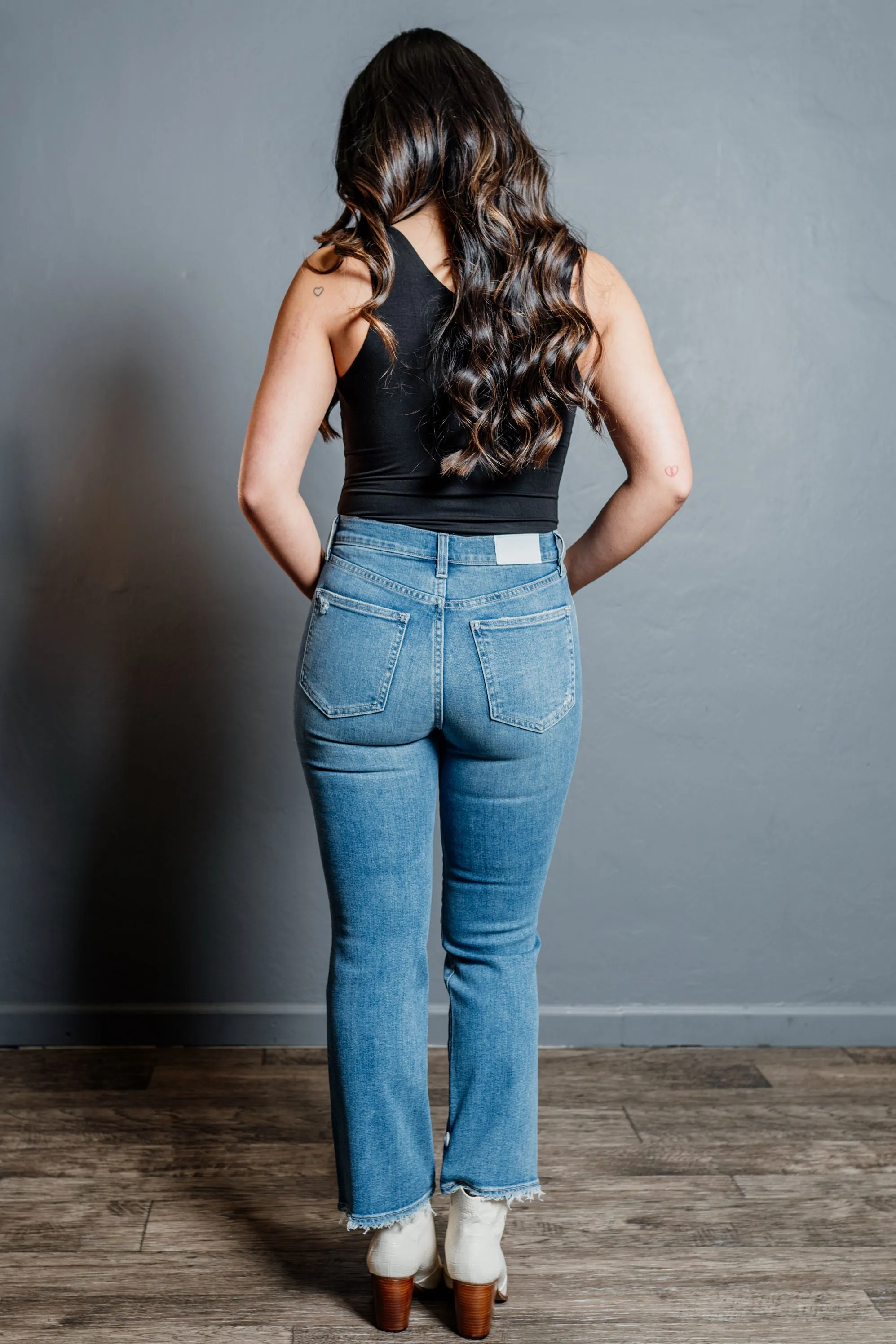 High Rise Crop Skinny Lennon Bootcut