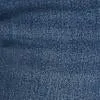 High-Waisted Wide-Cuff Super-Skinny Jeans - Dark Wash