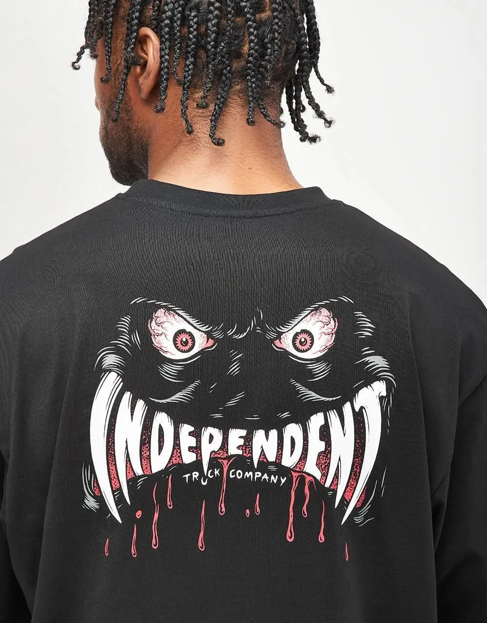 Independent Possessed Face T-Shirt - Black