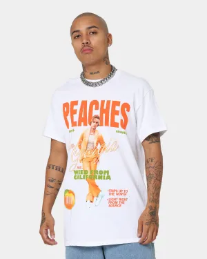 Justin Bieber Peaches T-Shirt White