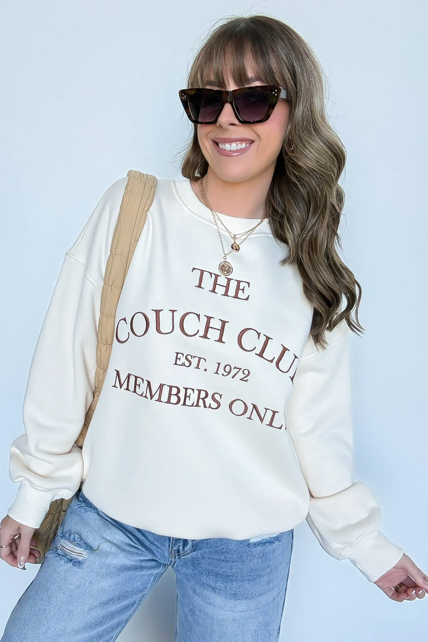 The Couch Club Graphic Pullover