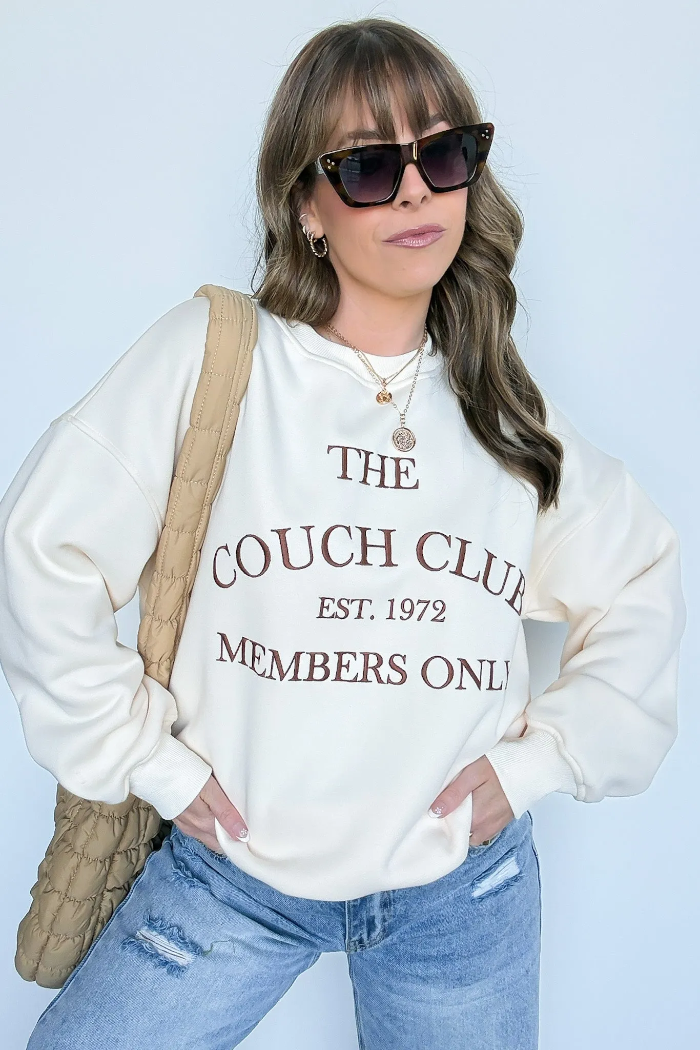 The Couch Club Graphic Pullover