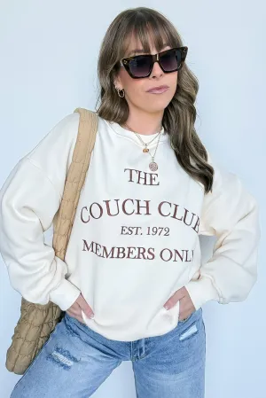 The Couch Club Graphic Pullover