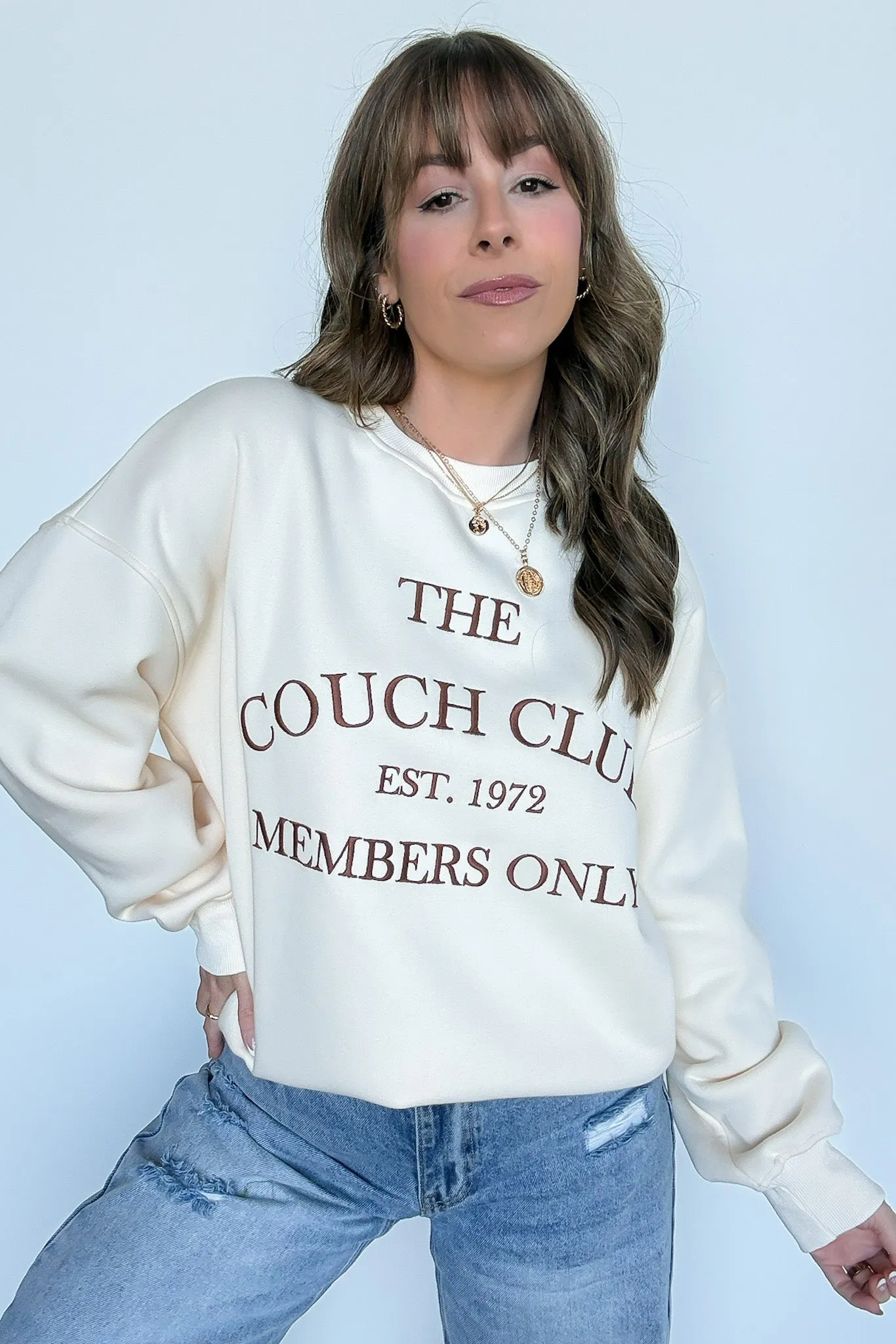 The Couch Club Graphic Pullover