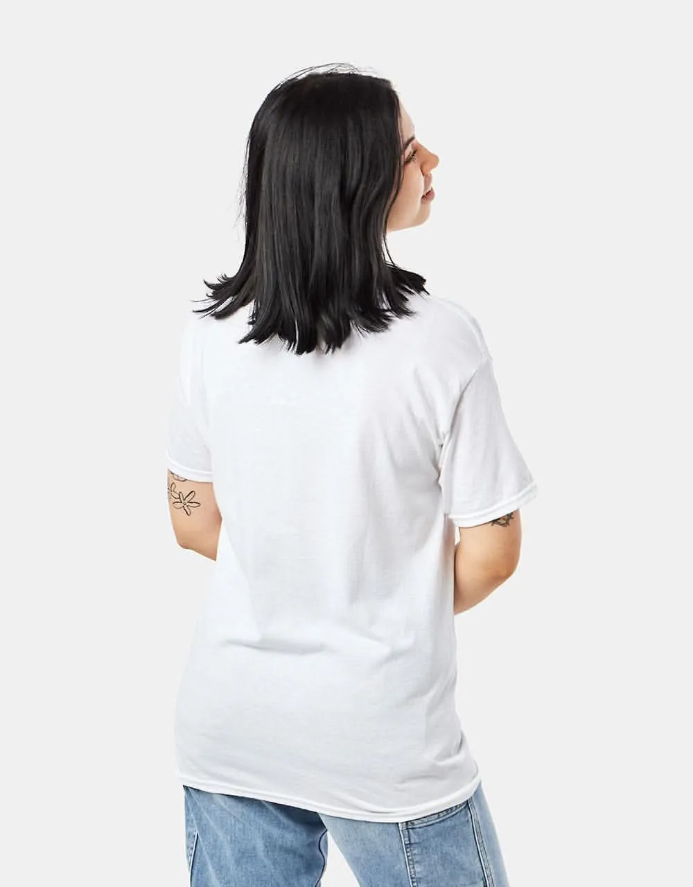 Thrasher Airbrush T-Shirt - White