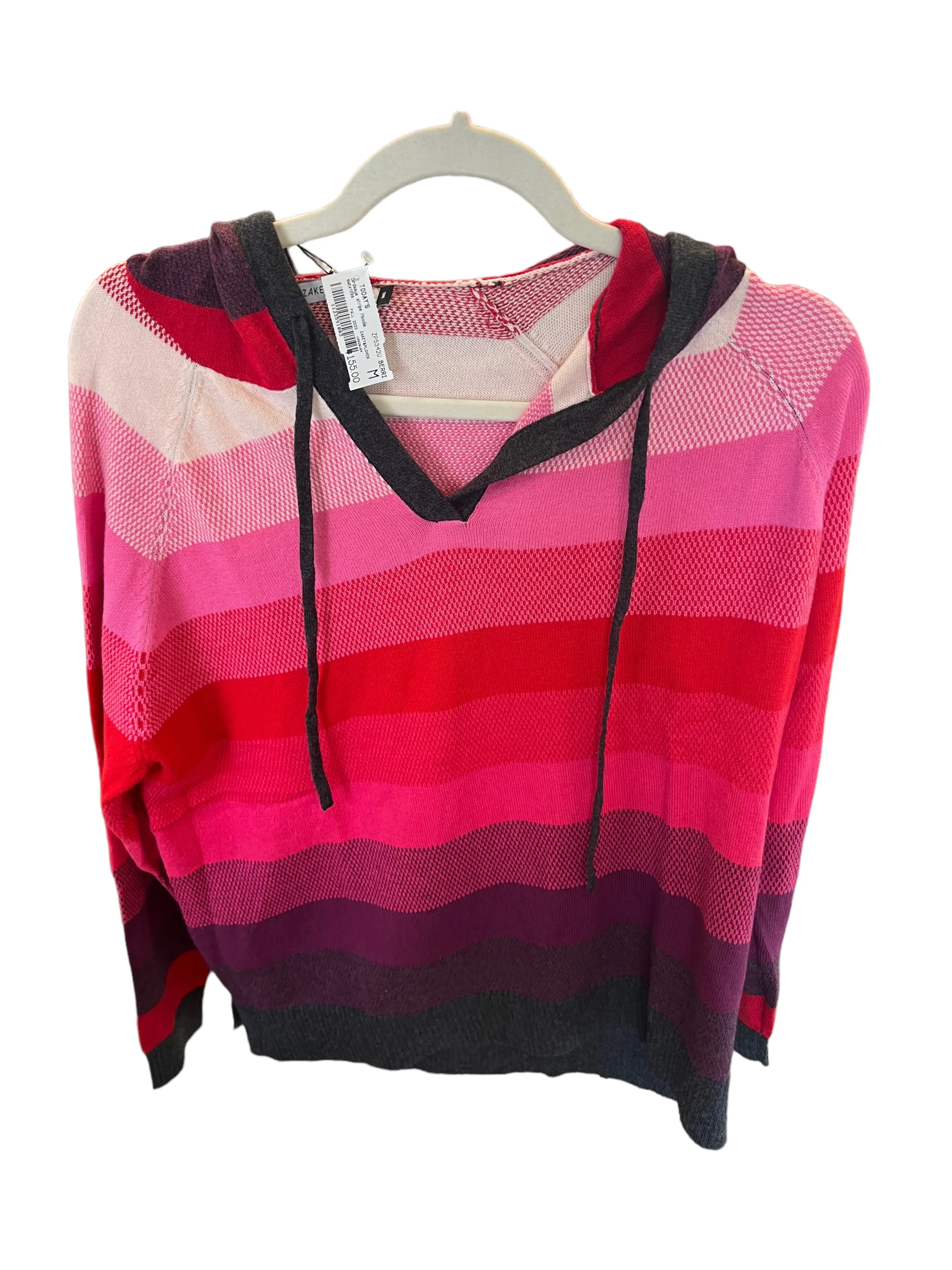 ZAKET&PLOVER ZP5342U Birdseye stripe Hoodie