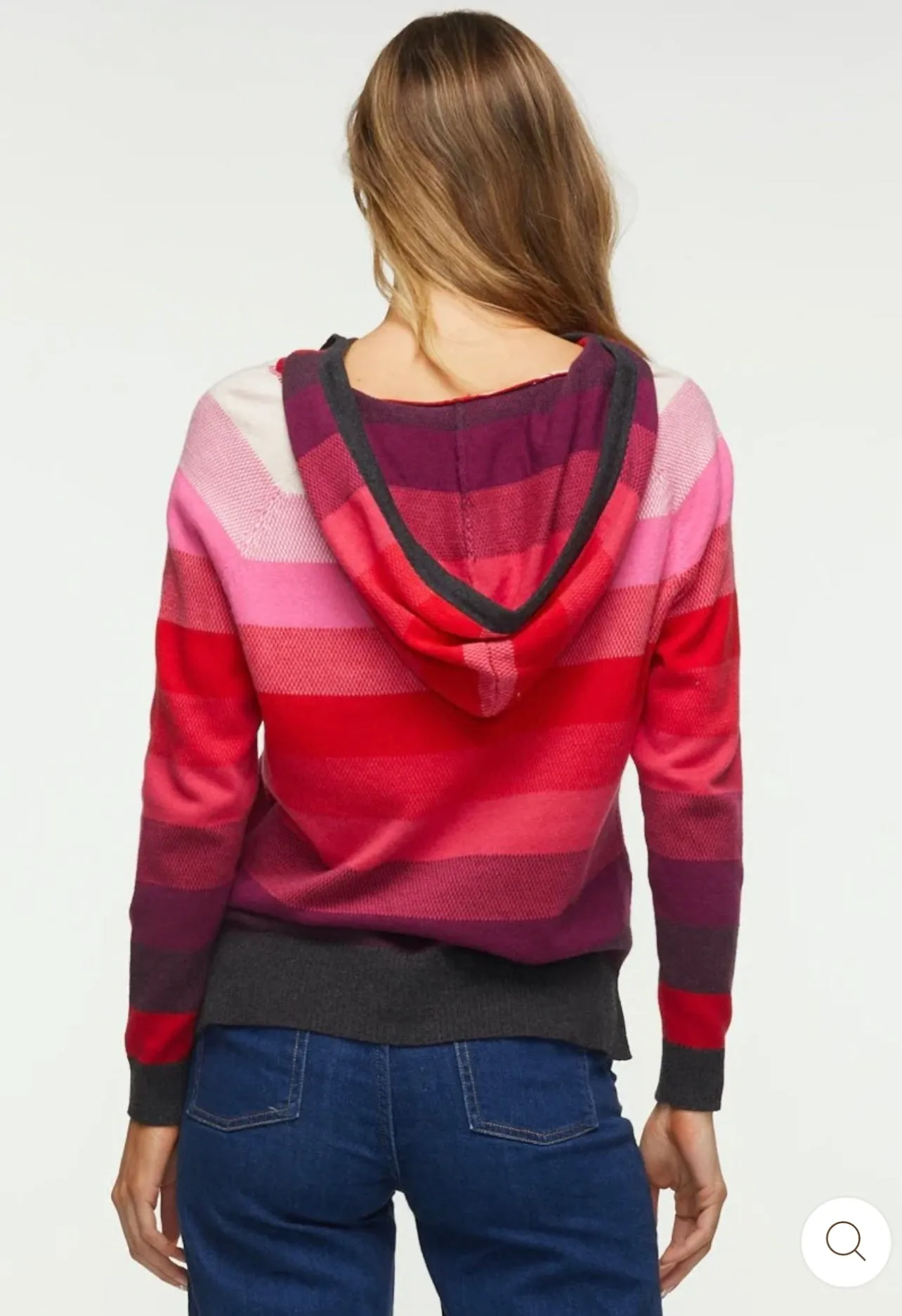 ZAKET&PLOVER ZP5342U Birdseye stripe Hoodie